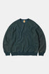 Felpa per tintura vintage Frizmworks OG (verde scuro) | Maglioni