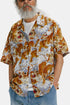 Frizmworks Tiger Mezza camicia hawaiana (grigio) | Camicie