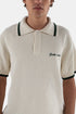 Goodies Polo sportiva lavorata a contrasto (Ecru) | Magliette