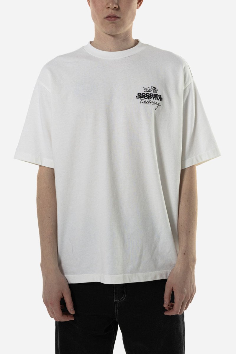 Goodies Sportive Delivery T-Shirt (White) | T-Shirts