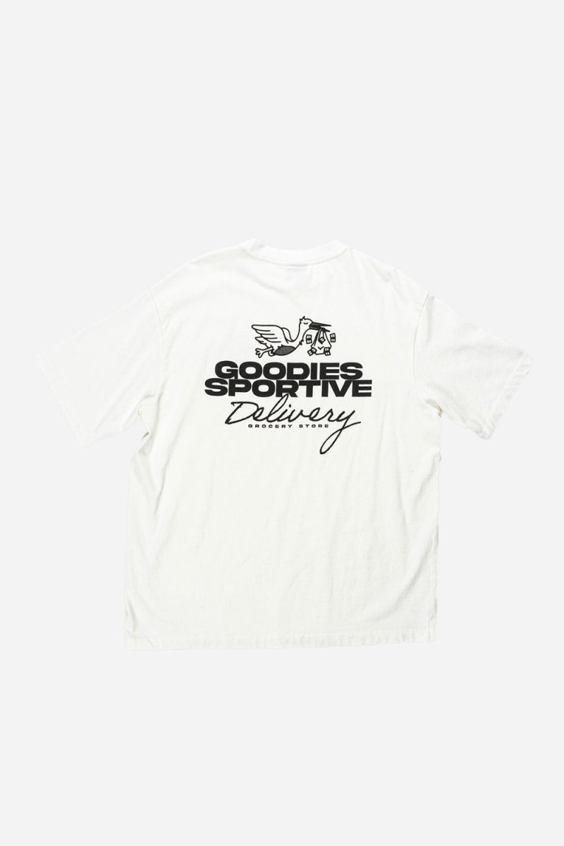 Goodies Sportive Delivery T-Shirt (White) | T-Shirts