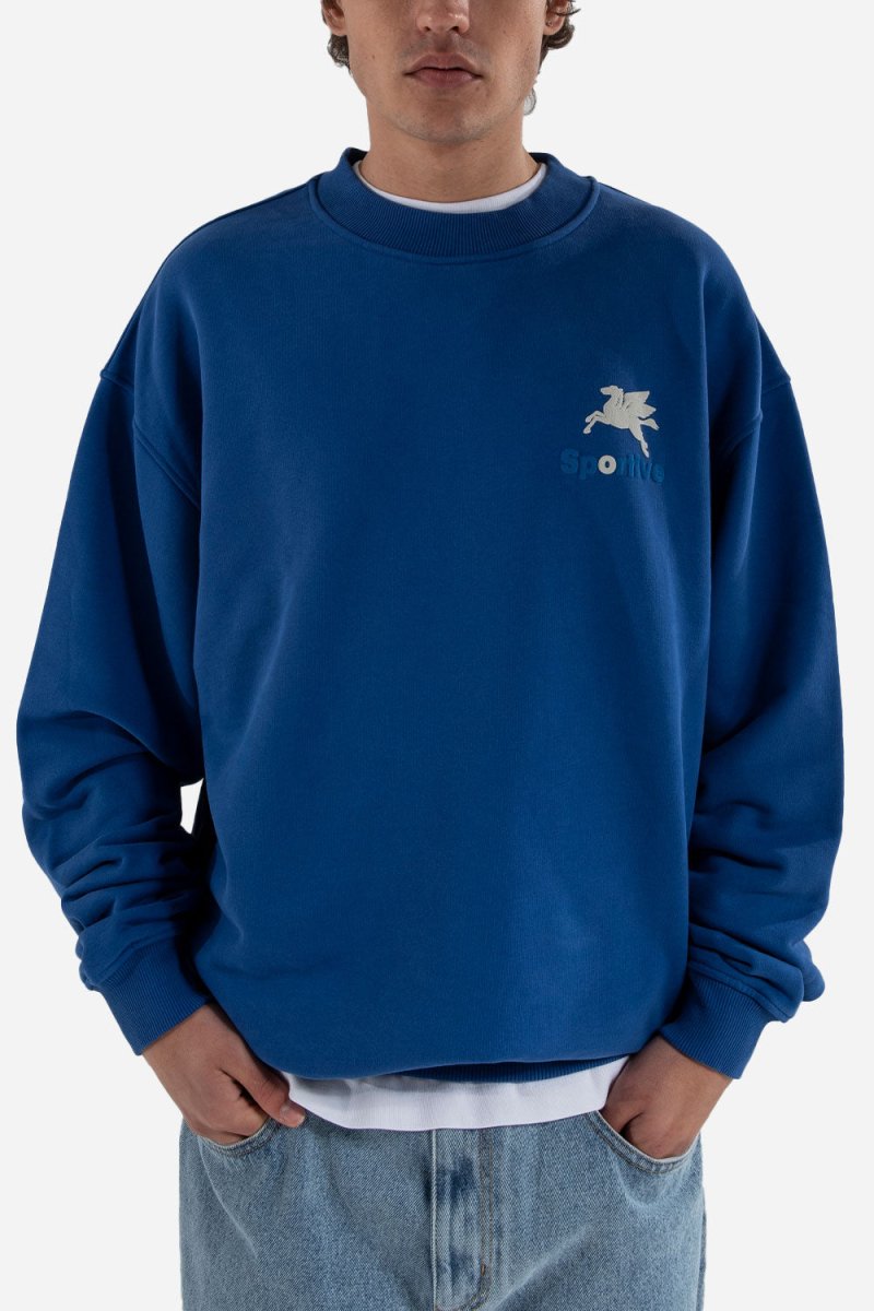 Goodies Sportive Premium Crewneck (Blue) | Sweaters
