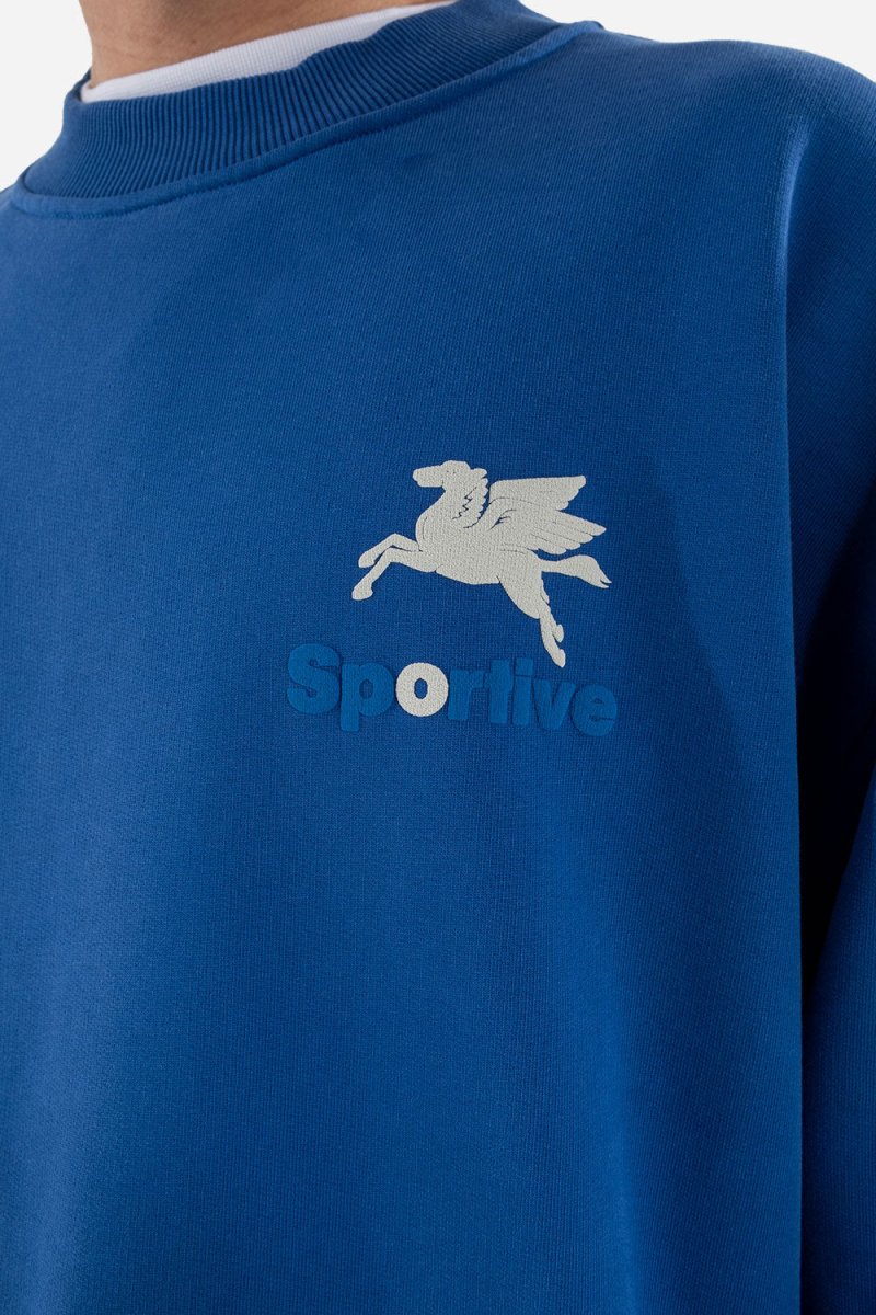 Goodies Sportive Premium Crewneck (Blue) | Sweaters