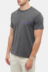 T-shirt Gramicci Footprints (pigmento grigio) | Magliette