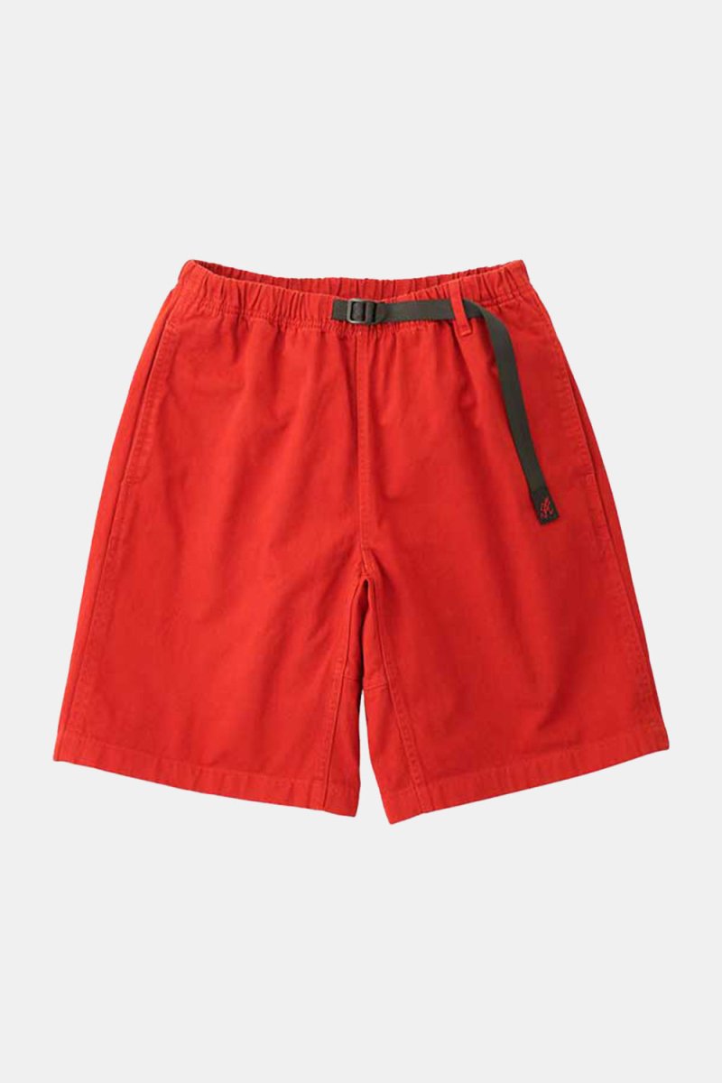 Gramicci G-Shorts Double-ringspun Organic Cotton Twill (Dusty Red) | Shorts