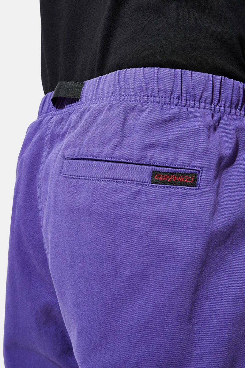 Gramicci G-Shorts Double-ringspun Organic Cotton Twill (Purple) | Shorts