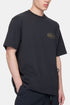 T-shirt ovale Gramicci (nero vintage) | Magliette