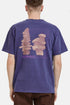 T-shirt Gramicci Stoneheads (pigmento blu scuro) | Magliette