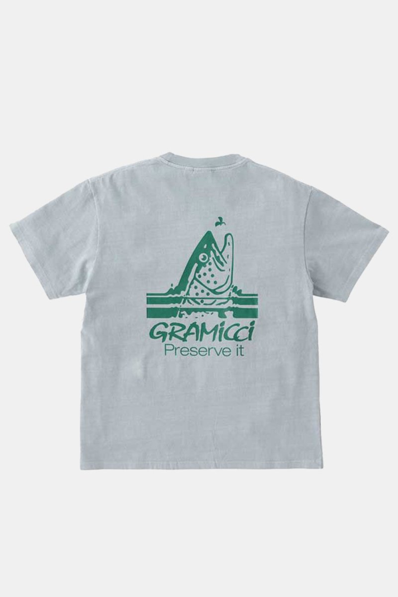 Gramicci Trout T-Shirt (Smokey Slate) | T-Shirts