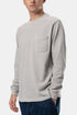 T-shirt La Paz Duarte L/S (a coste grigio Mesc) | Magliette
