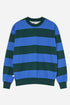 Felpa a righe La Paz Paiva (Verde scuro/Blu Yves) | Maglioni