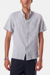 Camicia a maniche corte tascabile La Paz Ribeiro (righe blu scuro) | Camicie
