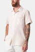 Camicia Panama La Paz Silveira (corallo speziato/righe Safari) | Camicie