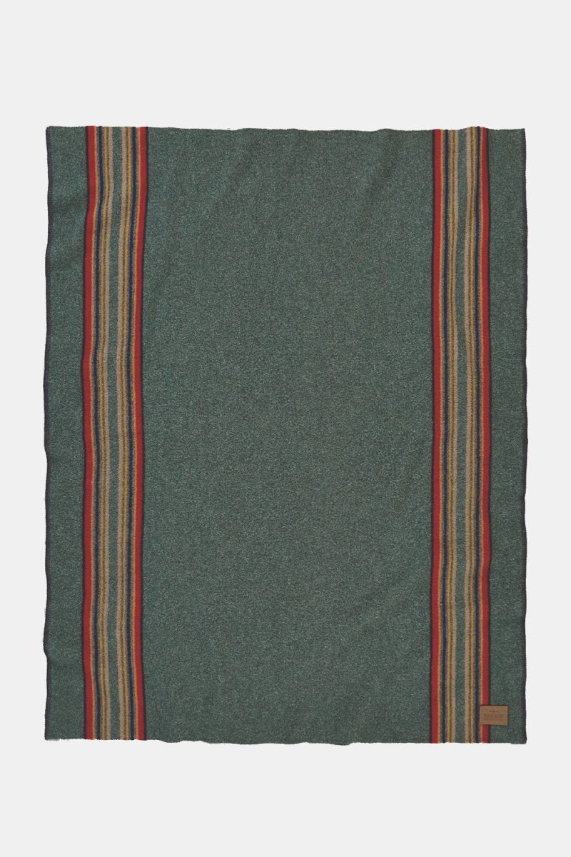 Pendleton Yakima Throw (Green Heather) | Homeware