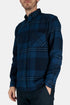 Camicia in flanella portoghese ARQUIVE 82 ESP (blu) | Camicie