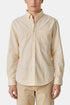 Camicia a righe Atlantico in flanella portoghese (gialla) | Camicie