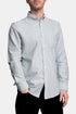 Camicia a righe Belavista in flanella portoghese (verde) | Camicie