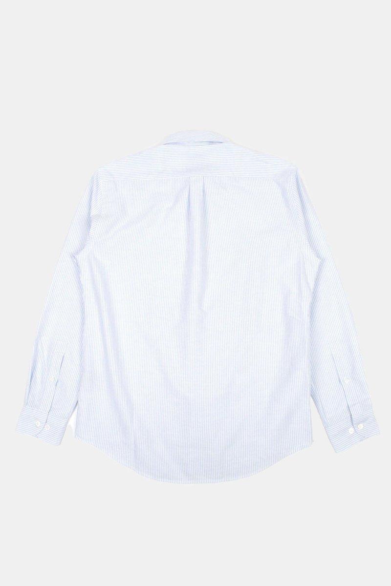 Portuguese Flannel Belavista Stripe Shirt (Sky) | Shirts
