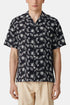 Camicia Folclore 4 in flanella portoghese (nera) | Camicie