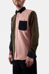 Camicia in cordoncino di cotone patchwork lobo in flanella portoghese (Multi) | Camicie