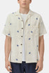 Camicia Philly in flanella portoghese (crema/blu) | Camicie