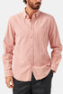 Camicia in velluto a coste di cotone e velluto a coste spesse in flanella portoghese (rosa antico) | Camicie