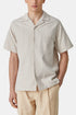 Camicia in flanella portoghese (blu/beige) | Camicie