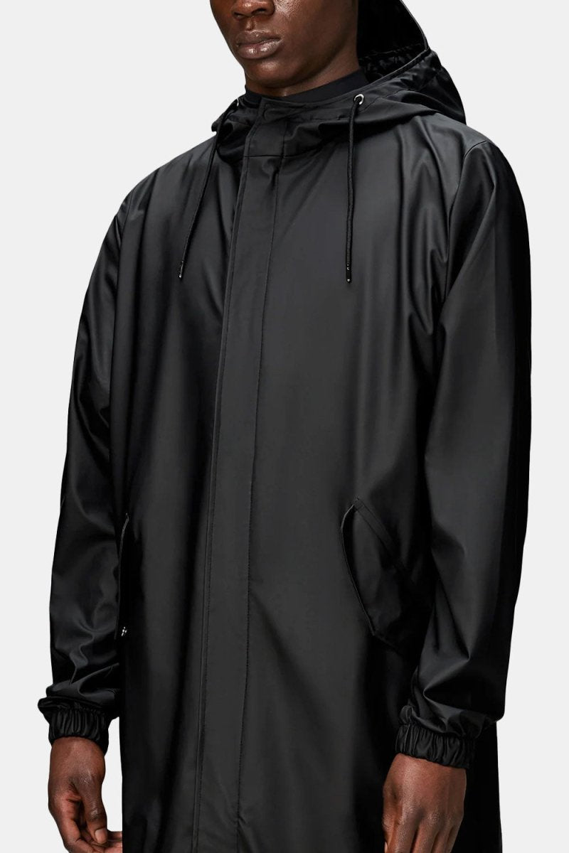 Rains Fishtail Parka W3 (Black) | Jackets