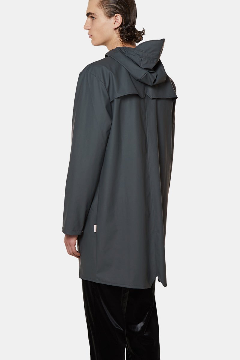 Rains Long Jacket (Slate) | Jackets