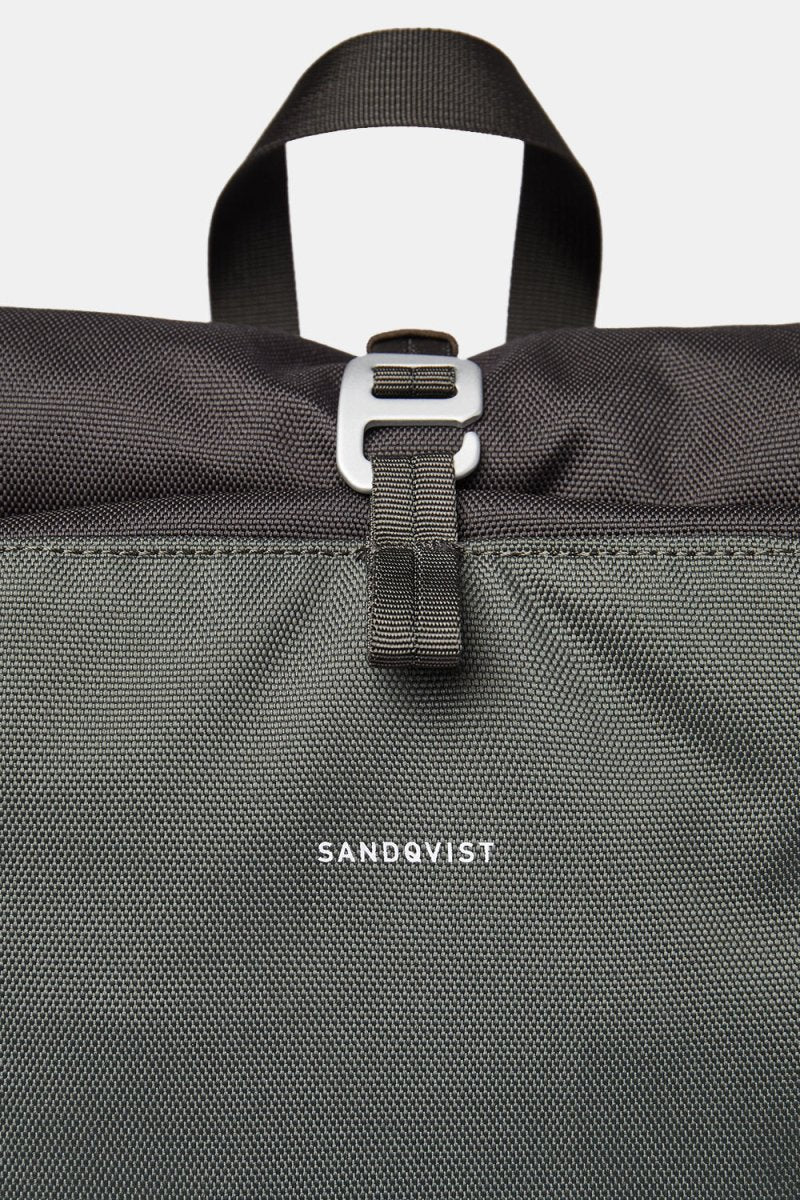 Sandqvist Arvid Recycled Polyester Backpack (Green) | Backpacks
