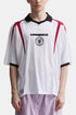 Maglia Umbro England classica con scollo a V (bianca) | Magliette