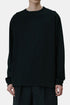 T-shirt a maniche lunghe con vestibilità standard realizzata in Giappone da United Athle (nera) | Magliette