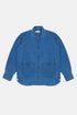 Camicia da travail in denim a spina di pesce Universal Works (indaco sbiadito) | Camicie