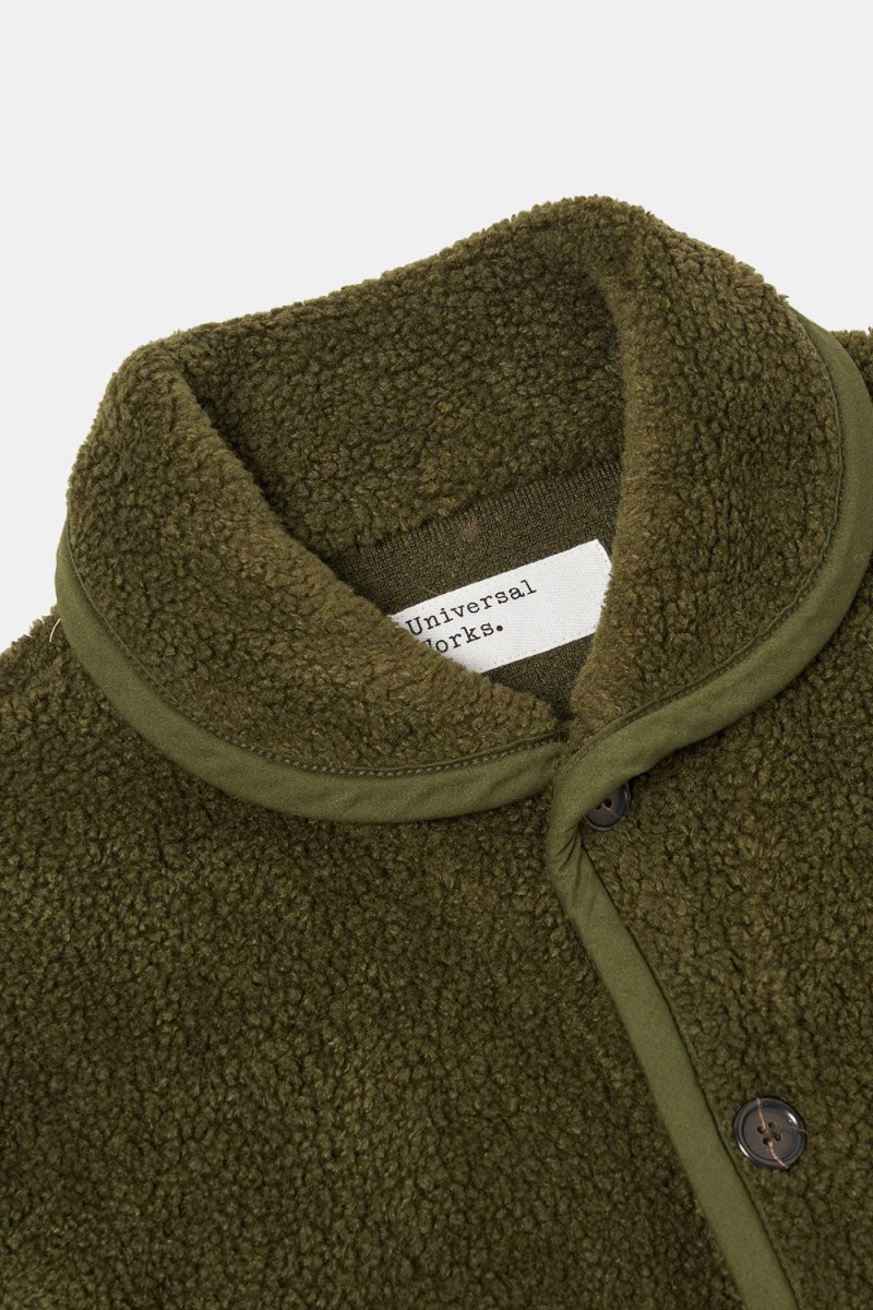 Universal Works Lancaster Jacket (Olive Mountain Fleece) | Jackets