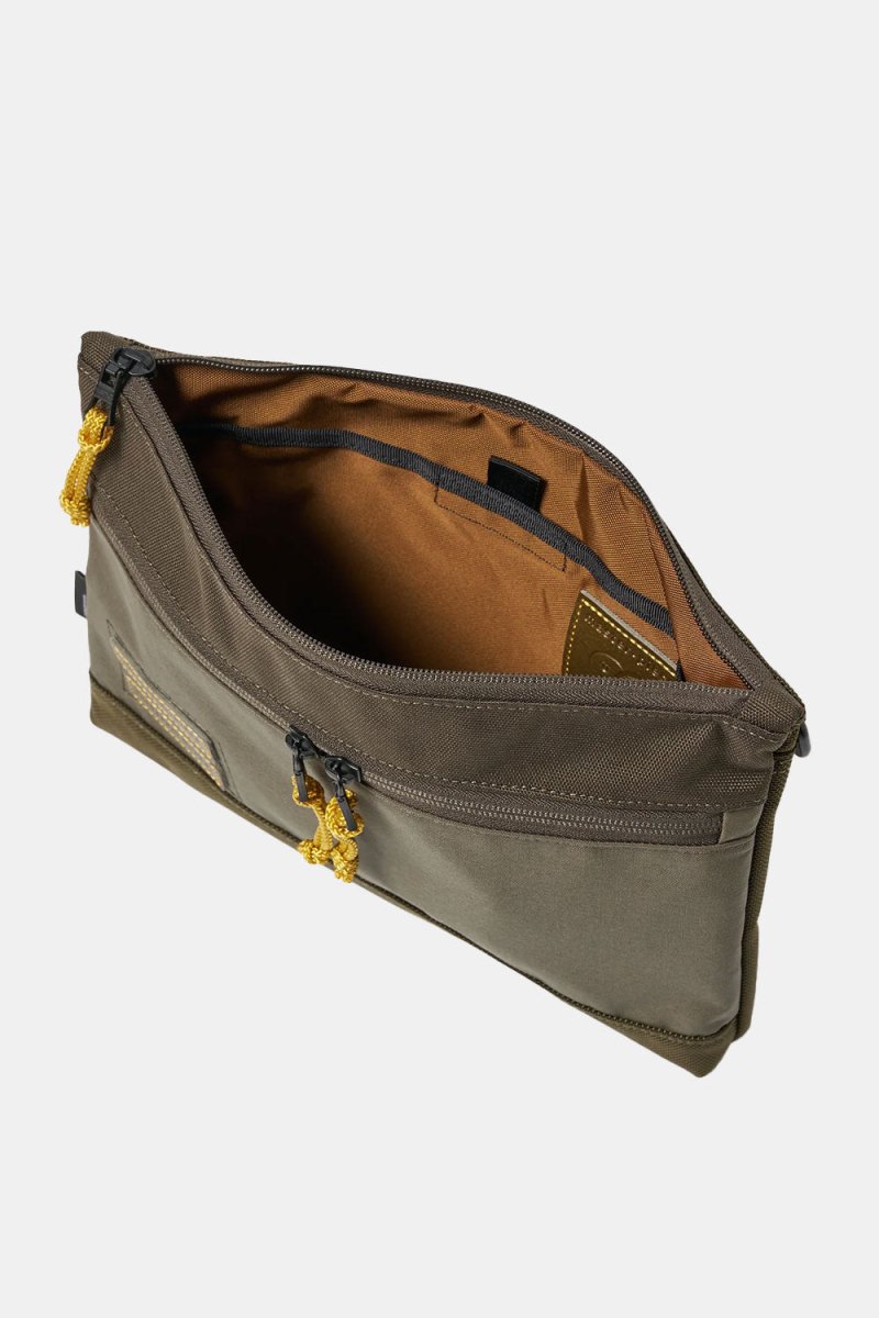 Universal Works Shoulder Bag (Olive Recycled Tech Canvas) | Bags