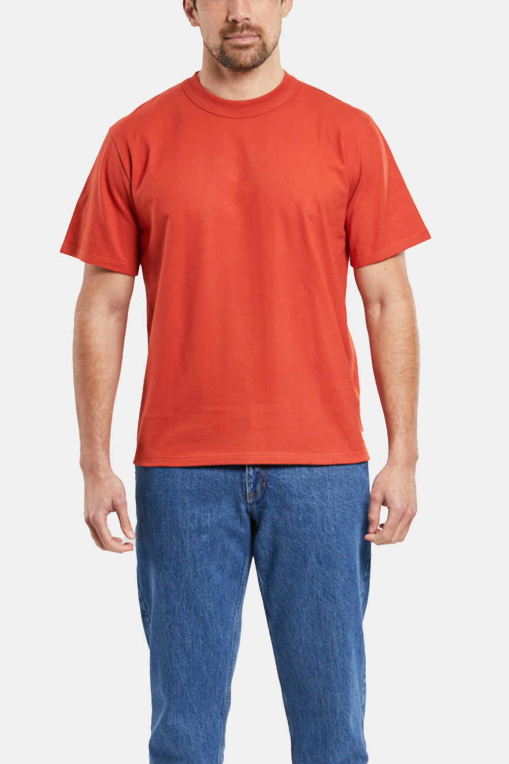 Armor Lux Heritage Organic Callac T-Shirt (Tajine Red) | Number Six