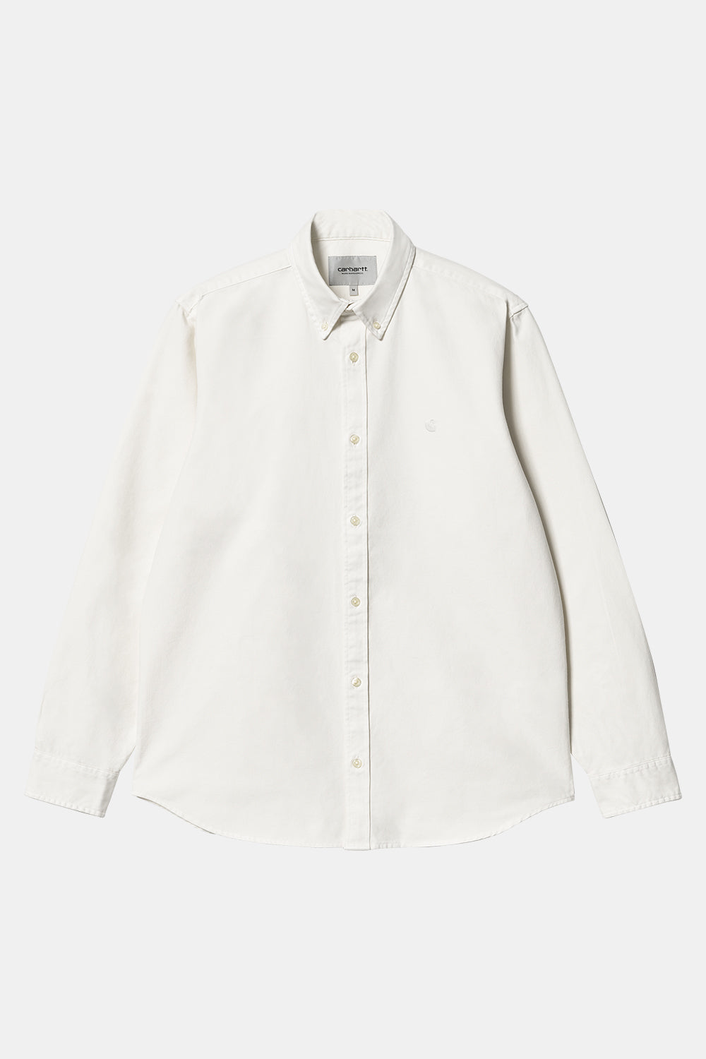 Carhartt WIP Long Sleeve Bolton Shirt (White)