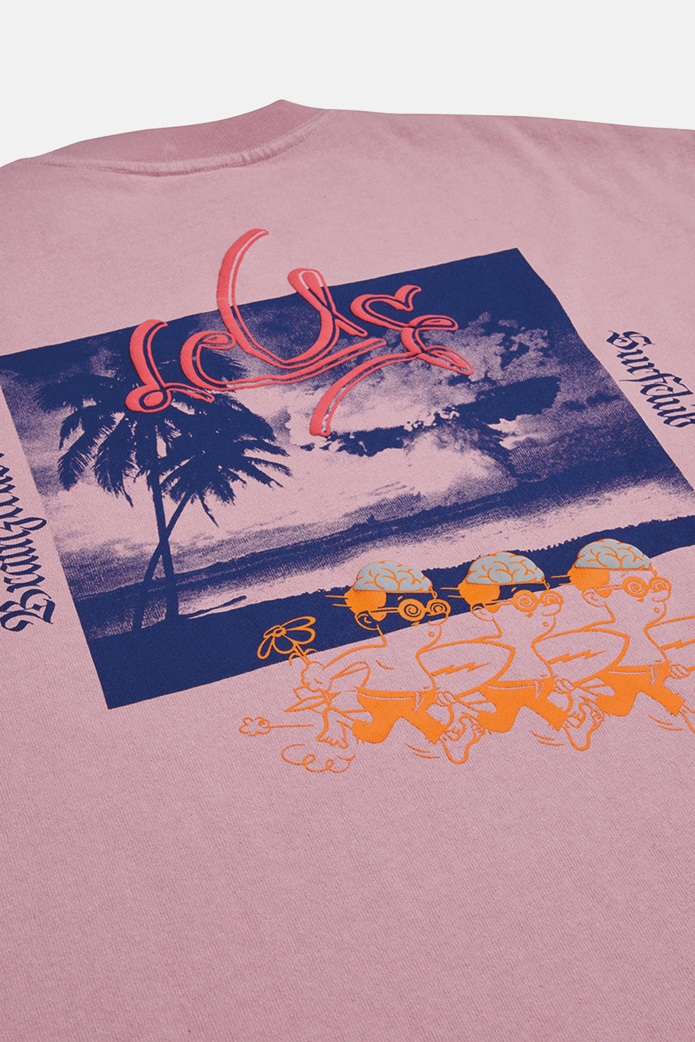Deus Trust Oversized Organic Cotton T-shirt (Zephyr Pink) | Number Six