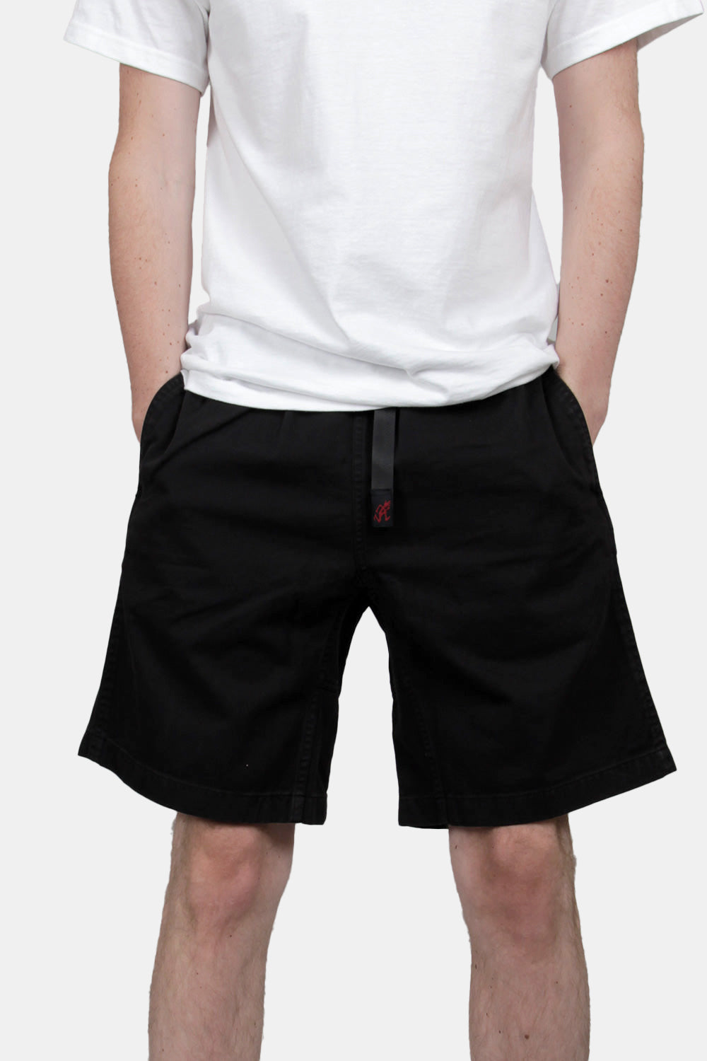 Gramicci G-Shorts Double-ringspun Organic Cotton Twill (Black)