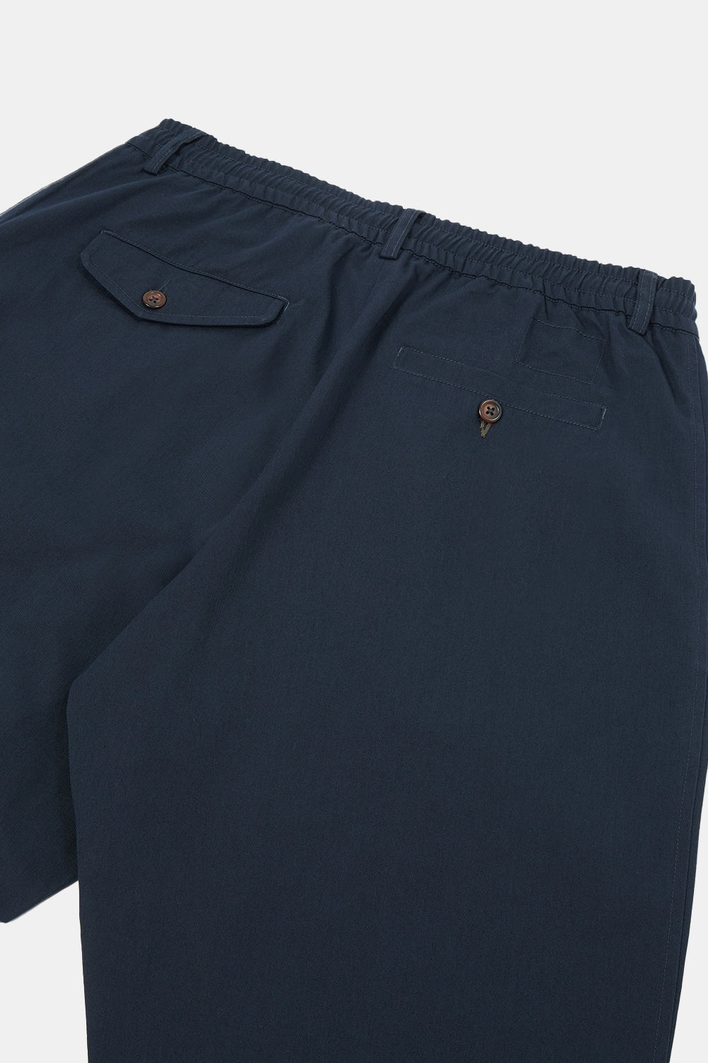 Universal Works Pleated Track Pant (Navy Twill) | Number Six